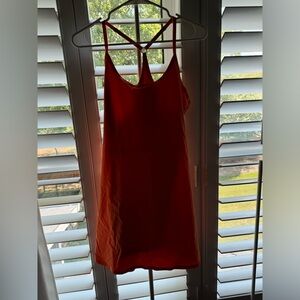 OUTDOOR VOICES DRESS (M) ORANGE